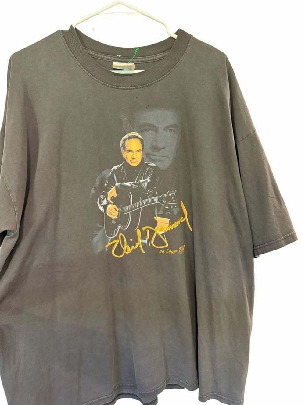 Gildan Neil Diamond Concert T-Shirt Size XXL 2002 Tour Vintage